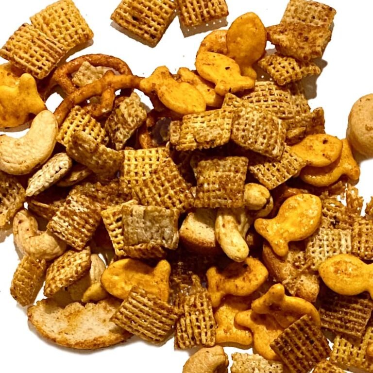 Sweet & Sassy smoked snack mix by Flavor X Fire, featuring a bold blend of premium ingredients with a sweet and smoky finish.